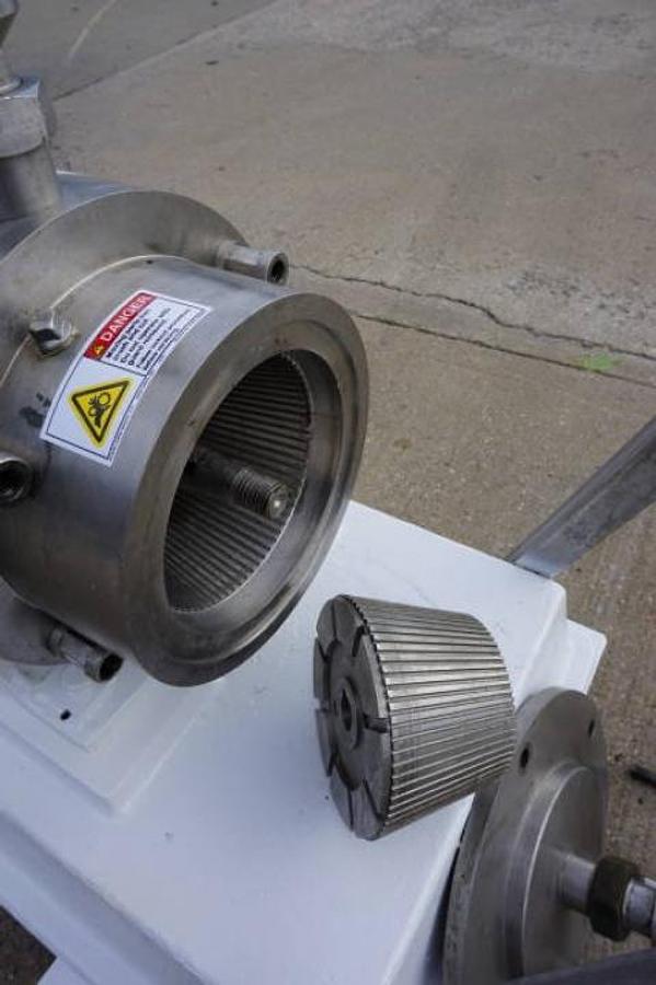 Used Charlotte SD20 Stainless Steel Colloid Mill, 20 HP XP motor