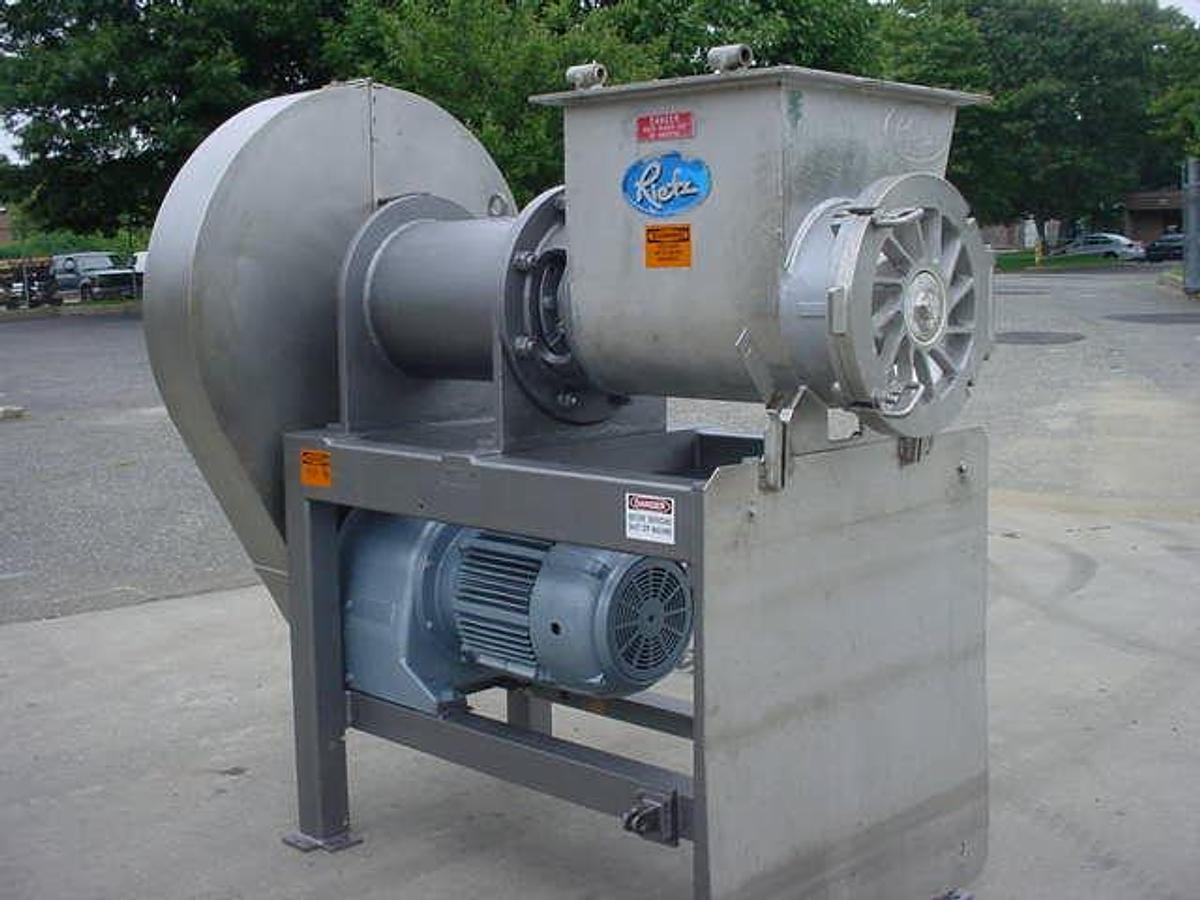 Used Rietz Re-15″ Stainless Steel Extructor, 40hp