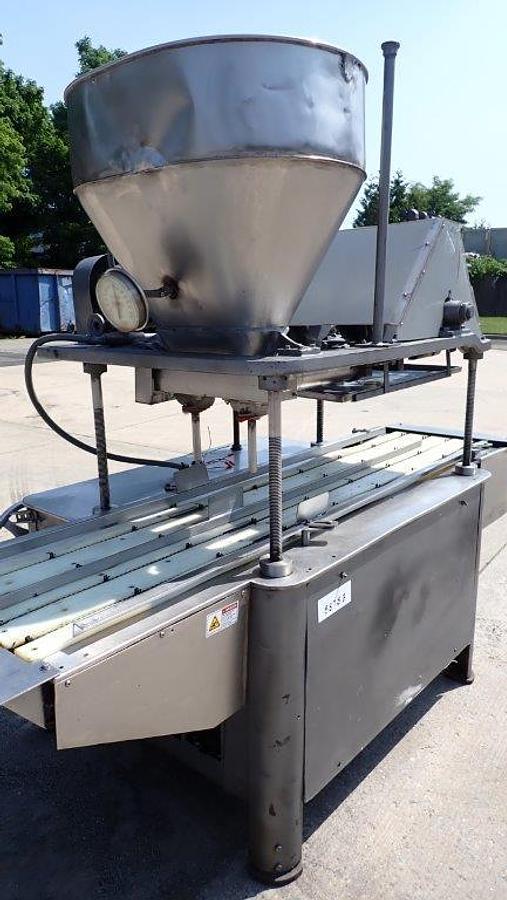 Used Elgin Quad Four Head Piston Filler, Large Size Fills