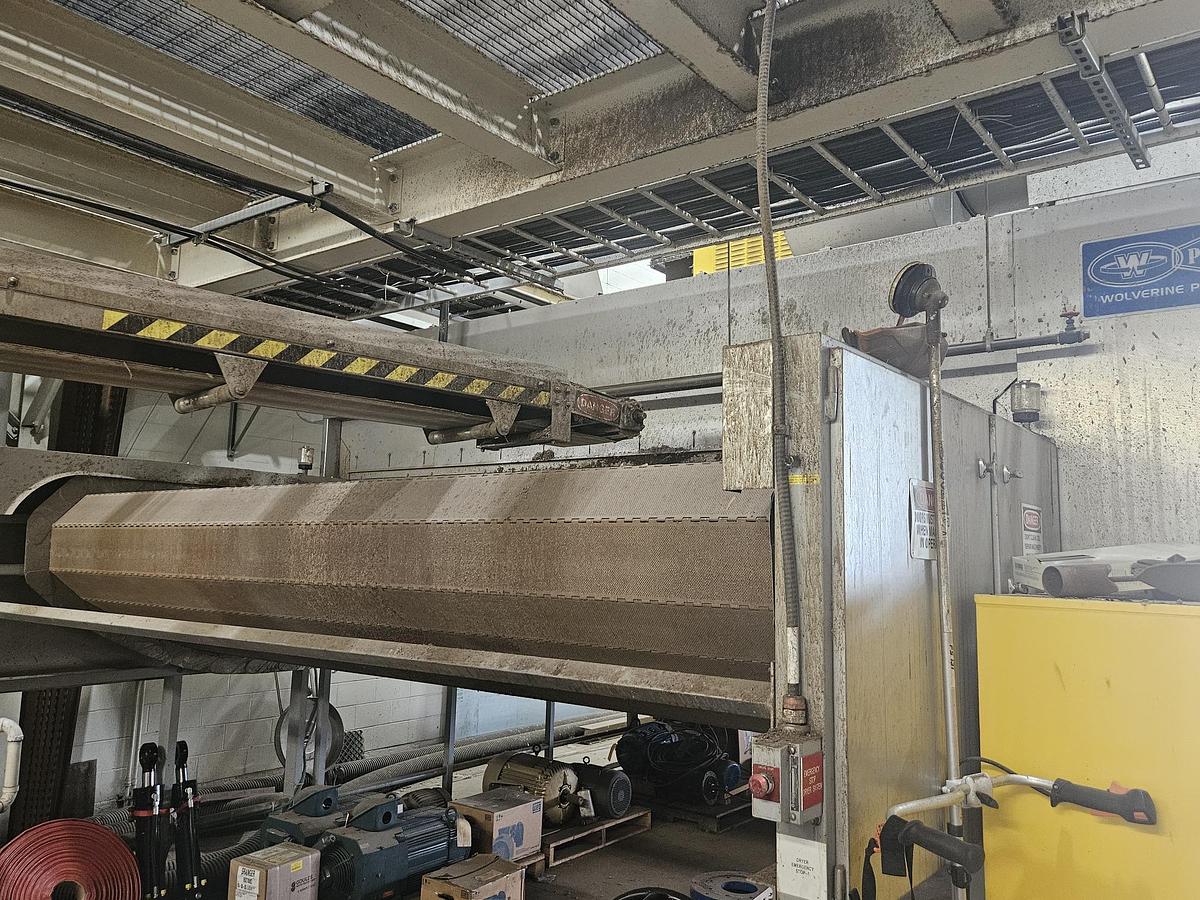 Used Wolverine Proctor Single Pass Dryer