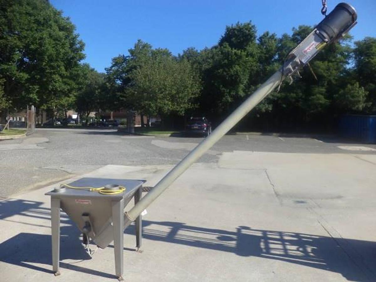 Used Flexicon 4 In. Flexible Screw Conveyor