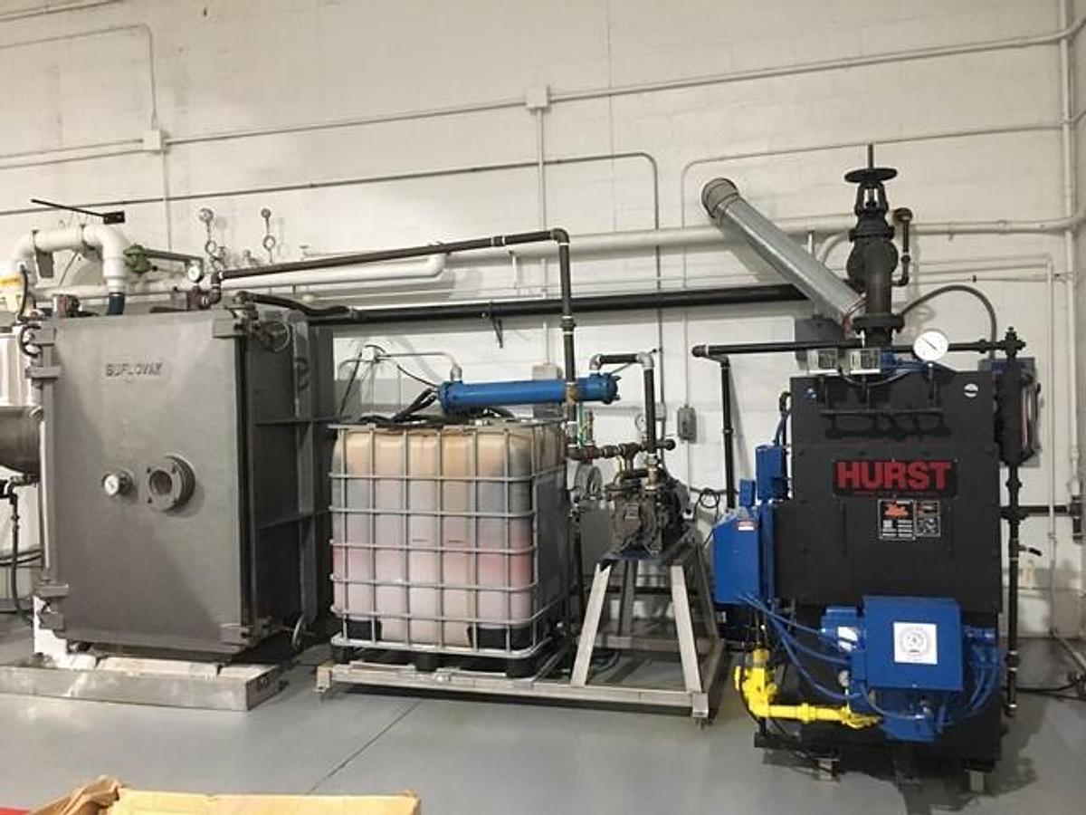 Used Buflovak 196 Sq. Ft. Vacuum Shelf Dryer