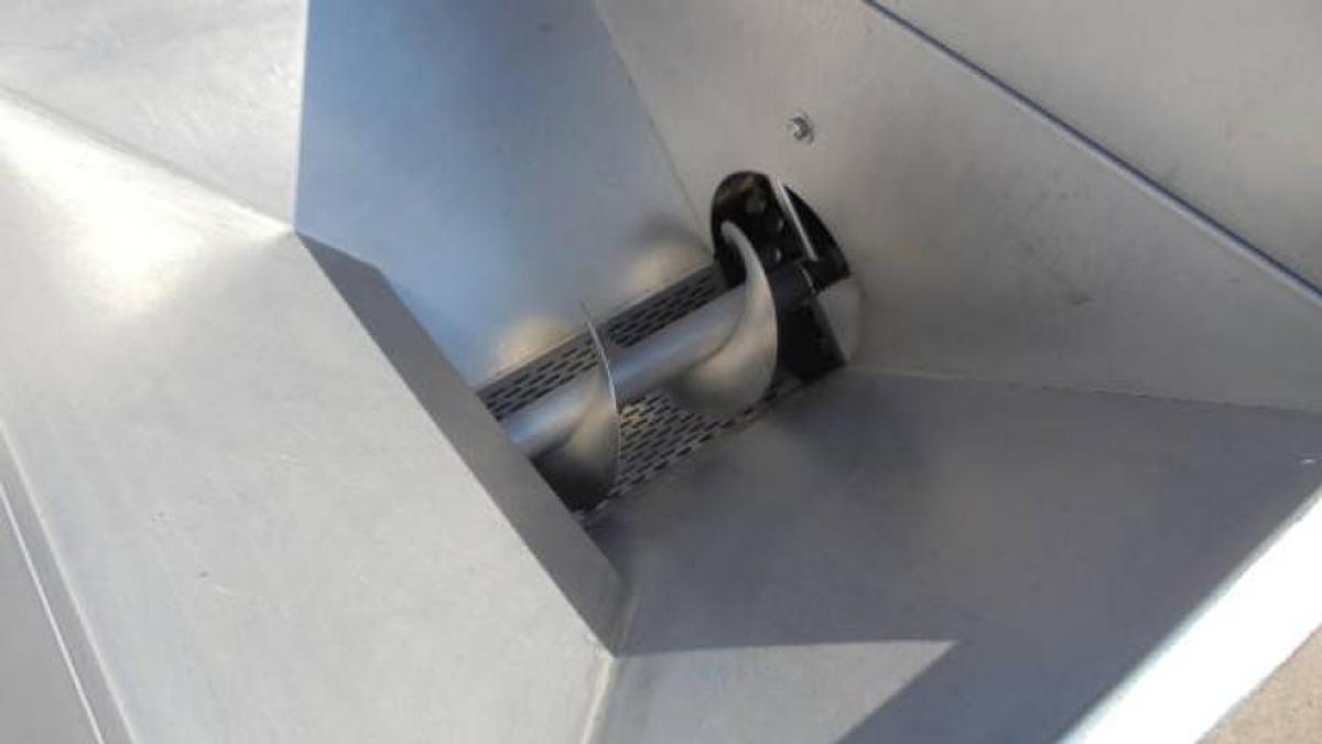 Used Enoveneta Grape Crusher/De-Stemmer, Stainless Steel