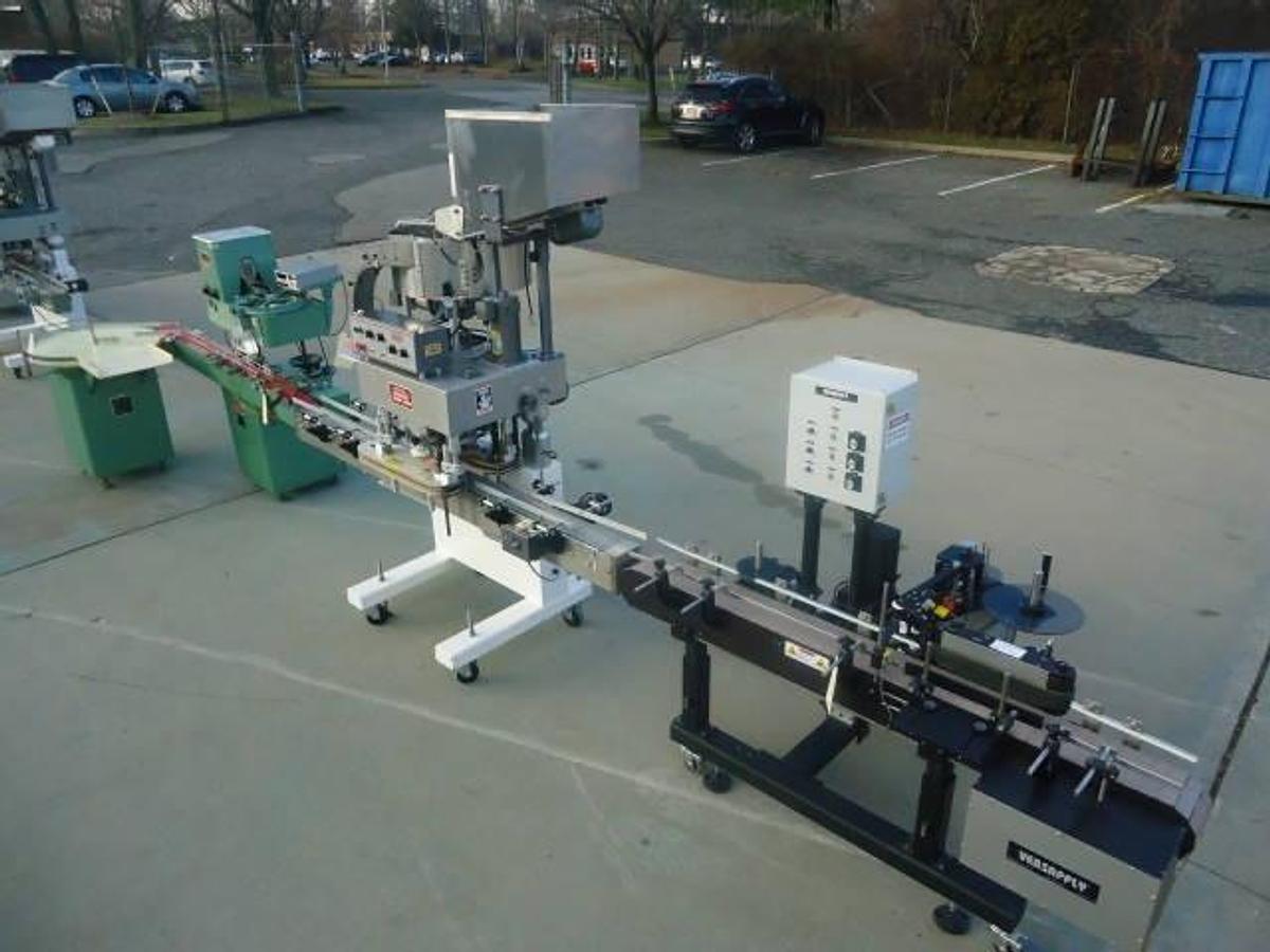 Used Tablet-Capsule Bottling Line By King And Kaps-All (model E)