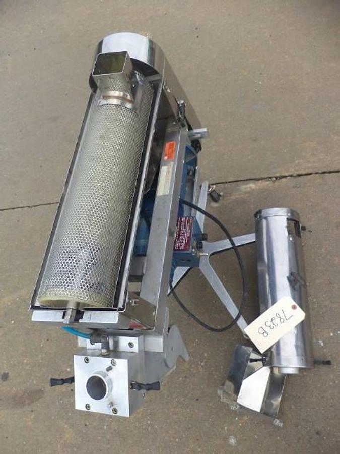 Used Key Industries CP150 capsule polisher, portable