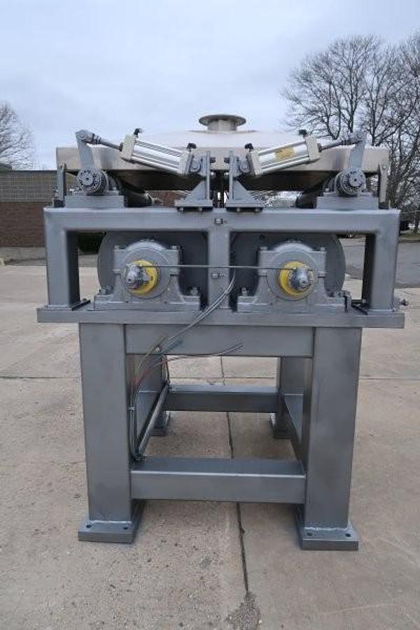 Used Phoenix 24 In. X 24 In. Double Drum Dryer/Flaker