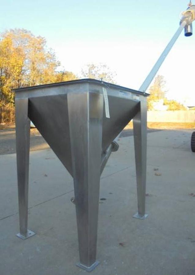 Used Spiroflow Orthos Flexible Screw Conveyor/Feeder, 12 Ft. Long Stainless Screw