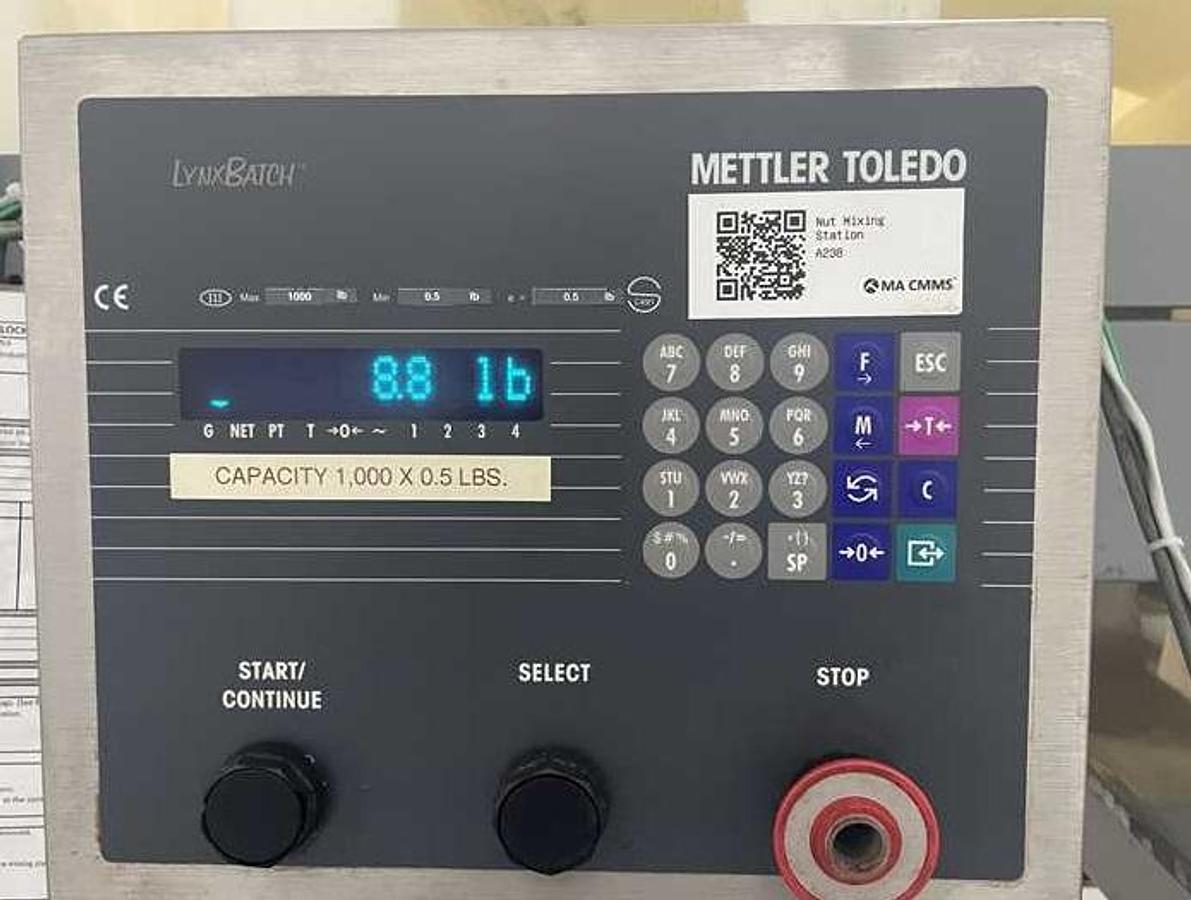 Used Nut Mixing System