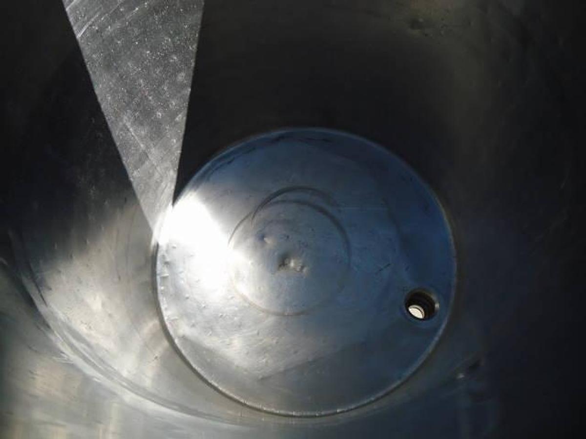 Used 225 Gallon Willflow Stainless Steel Dimple Jacket Tank, 50 PSI Jacket