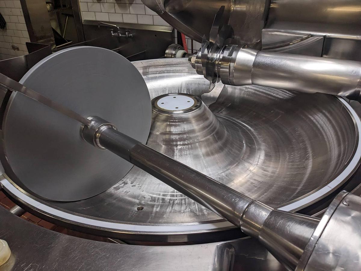 Used Vall 225 Liter SS Bowl Chopper/Cutter, Food Use