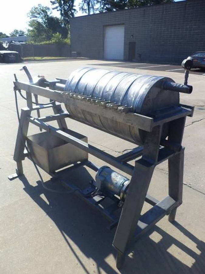 Used Star 18 In. Stainless Steel Filter Press With Pump