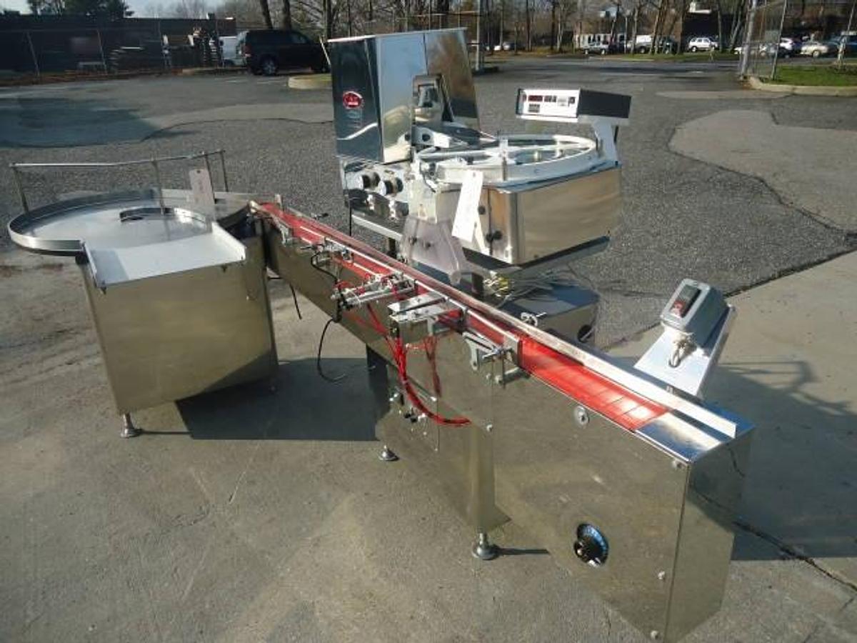 Used King Tb4 (gmp) Automatic Tablet/Capsule Counter With Unscrambling Table, Stainless