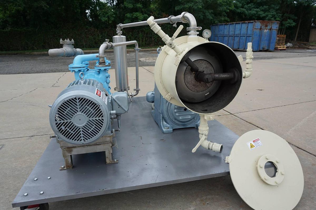 Used Cornell D16 Versator Deaerator With SIHI Vacuum Pump