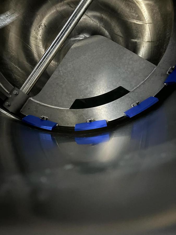 Used 528 Gallon SS DC Norris Scraper Kettle, 100 PSI Jacket
