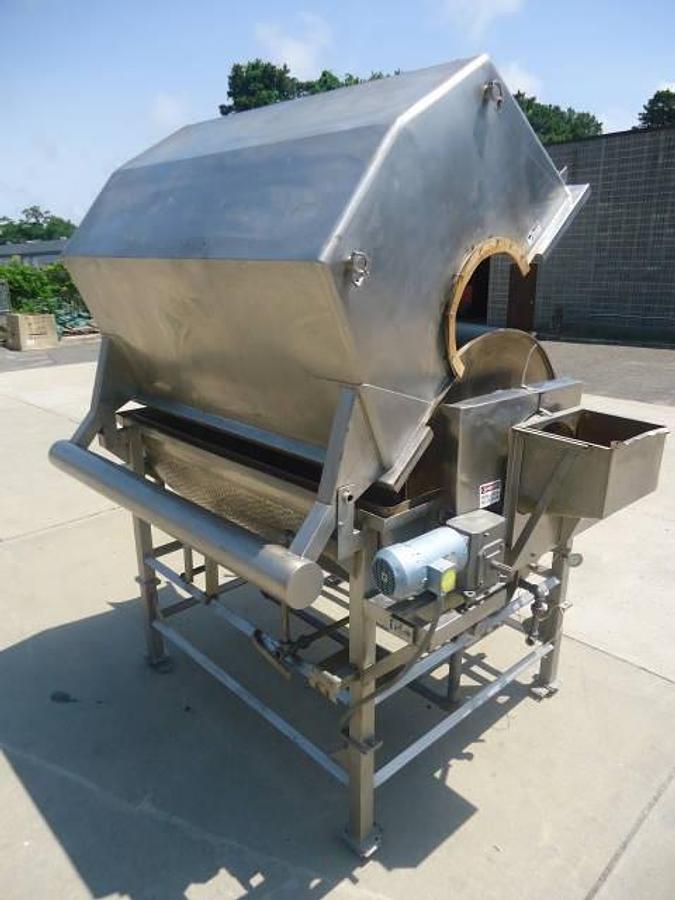 Used Ak Robins 48 In. Diameter Continuous Blancher, Jacketed