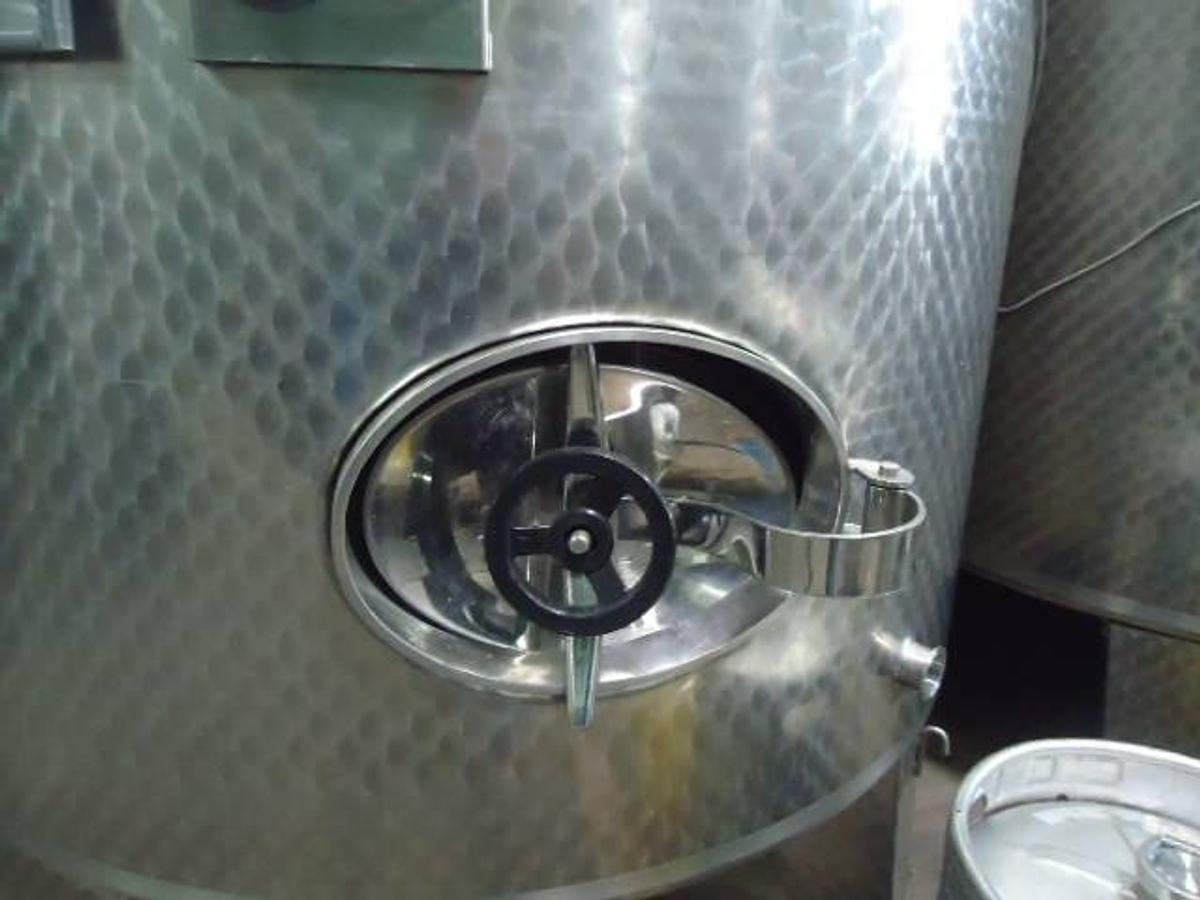 Used 2,000 Gallon Defranceschi SS Jacketed White Wine Fermenting Tanks (3)