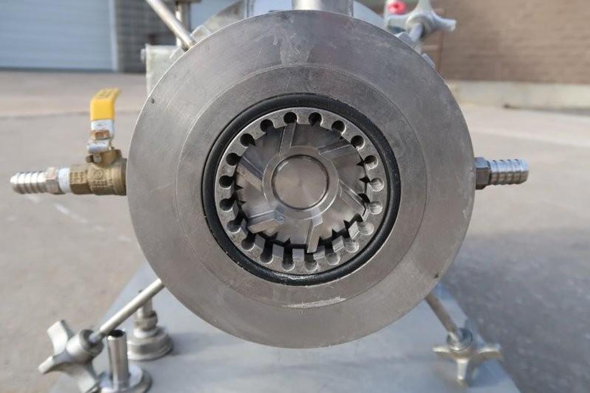 Used Greerco W500 Stainless Steel Colloid Mill, 10 HP, XP