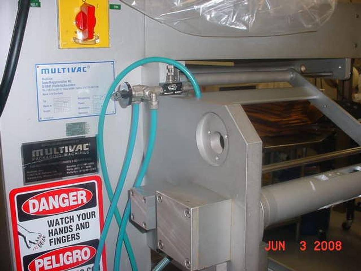 Used Multivac M855f-Pc Thermoformer, Map