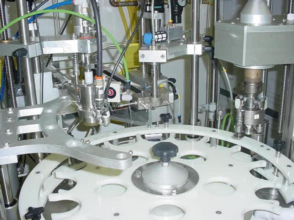 Used Capmatic Patriot Monoblock Fill/Plug/Cap, All Stainless