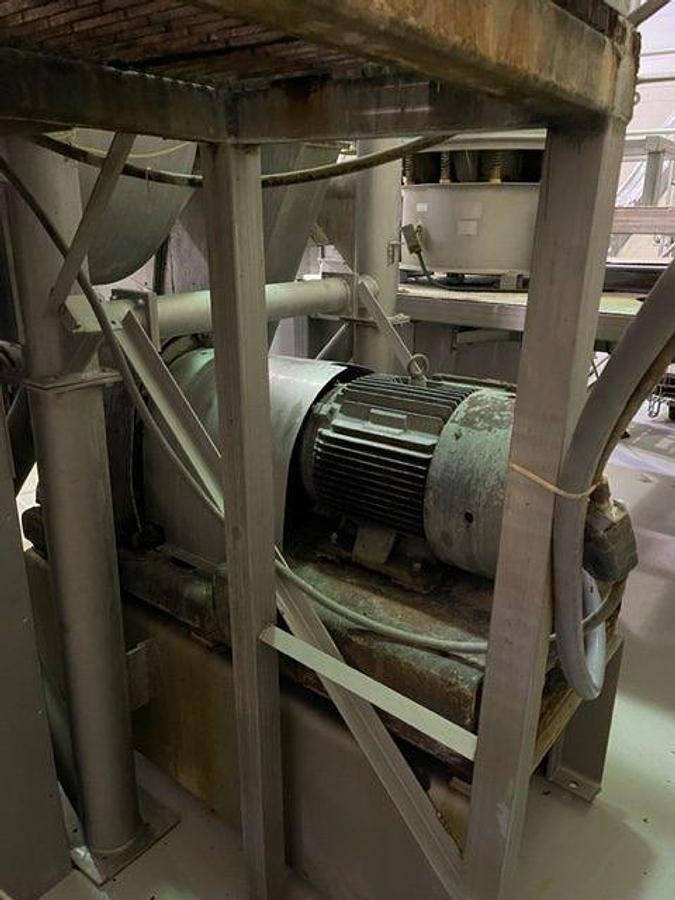 Used Day 200 Cu. Ft. Stainless Steel Double Ribbon Blender, 75HP Motor