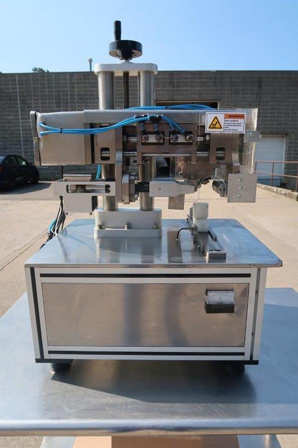 Used TWP Semi-Automatic Ultrasonic Tube Sealer & Trimmer