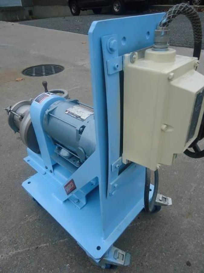Used Greerco W250v-B Stainless Steel Colloid Mill, 2hp, Explosion Proof