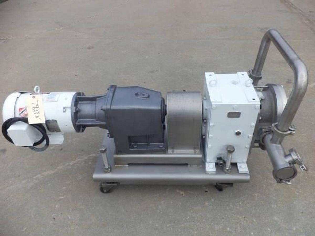 Used Fristam FKL-150 Sanitary Positive Displacement Pump, 316L, SS