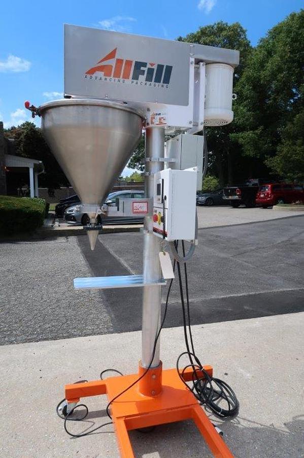 Used All Fill B-350E Single Auger Pedestal Filler, Mfd. 2022