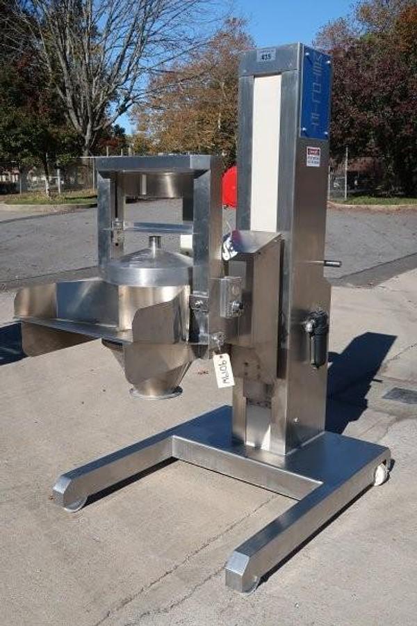 Used Meto M2611-10 “Meto Lift” SS Bowl Lifter, Portable