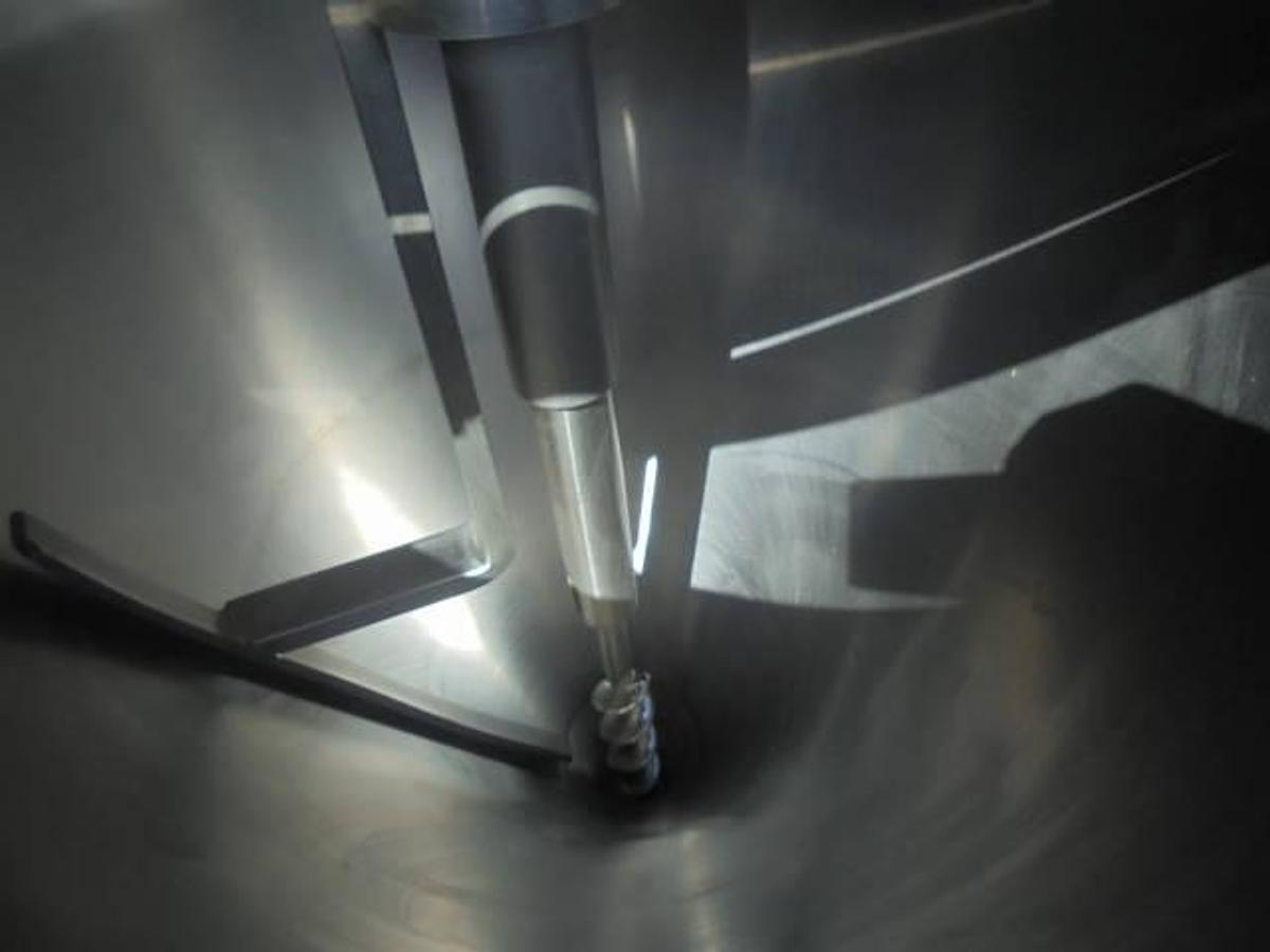 Used Mateer Burt Single Auger Powder Filler, Agitated Hopper
