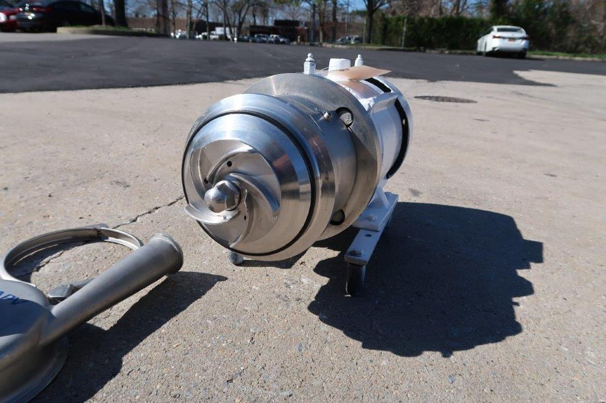 Used APV 2 In. X 2 In. Stainless Steel Sanitary Centrifugal Pump, 3 HP