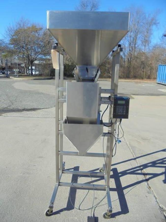 Used Single Head Weigh Scale Filler, Stainless Steel
