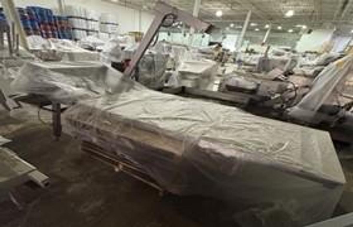 Used Rademaker Turnover Line, 400,000 Pieces Per Day