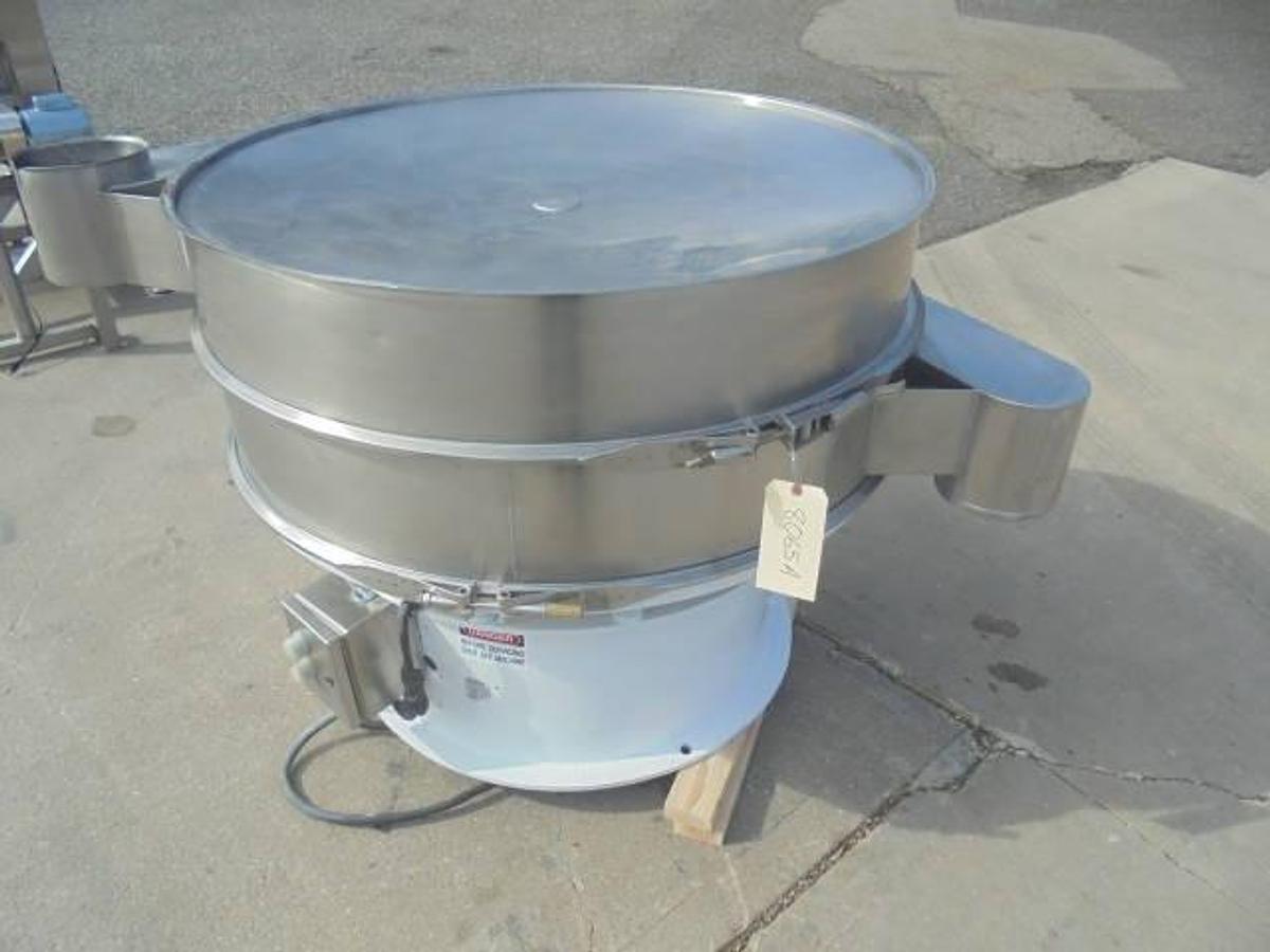 Used Sweco 48 In. Stainless Steel Screener/Separator, 2.5 HP