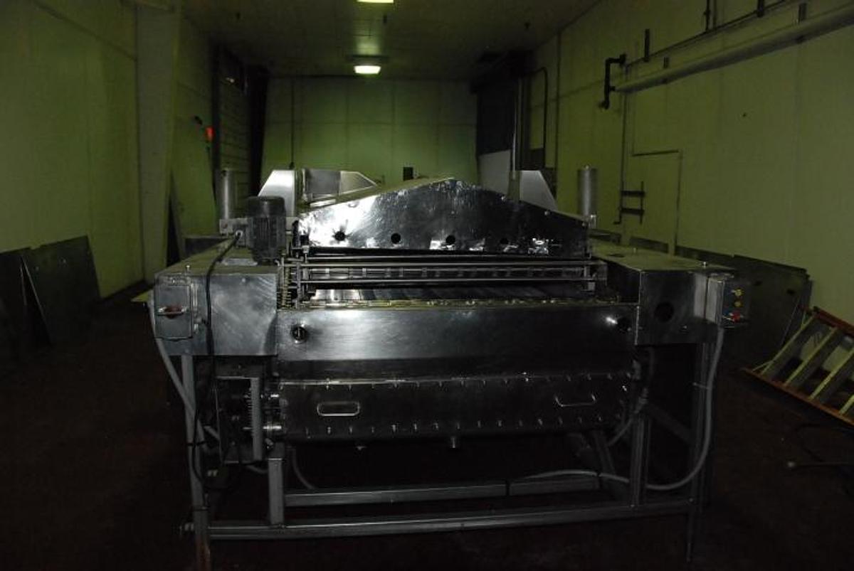 Used Stein HPF-11 4028 Stainless Steel Continuous Gas Fired Fryer
