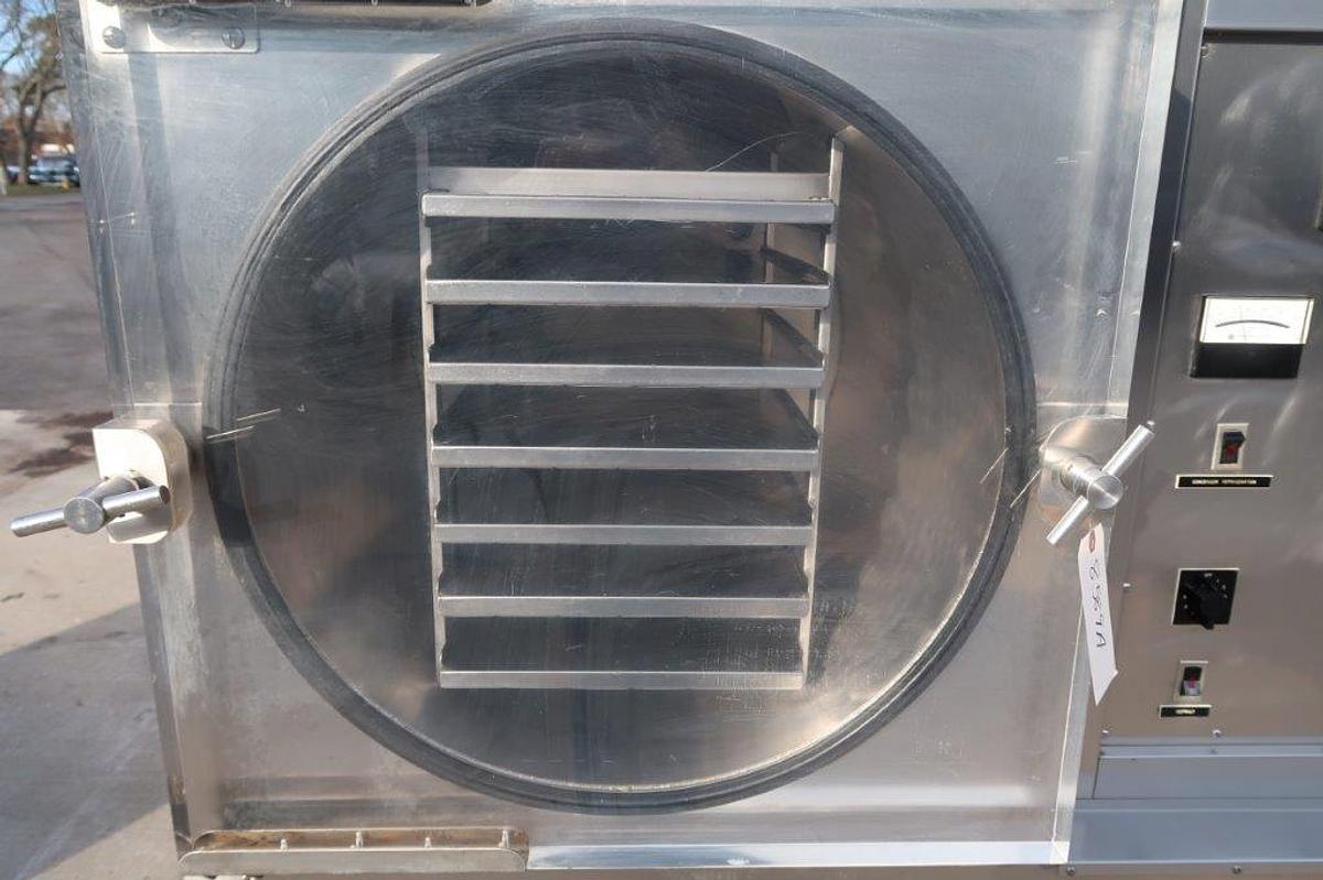 Used Thermovac Freeze Dryer, Stainless Cabinetry
