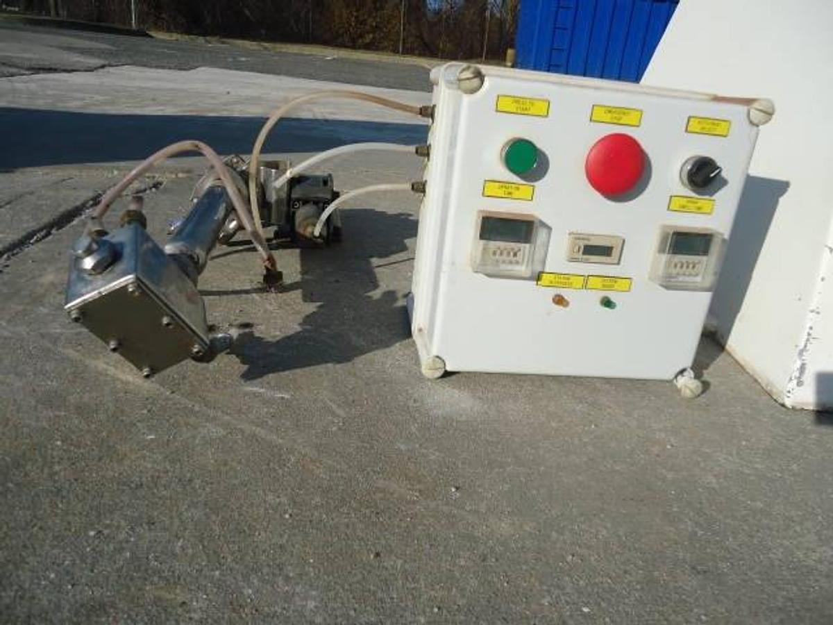 Used 48 In. Stokes Stainless Steel Coating Pan With Baffles & Variable Frequency Inverter