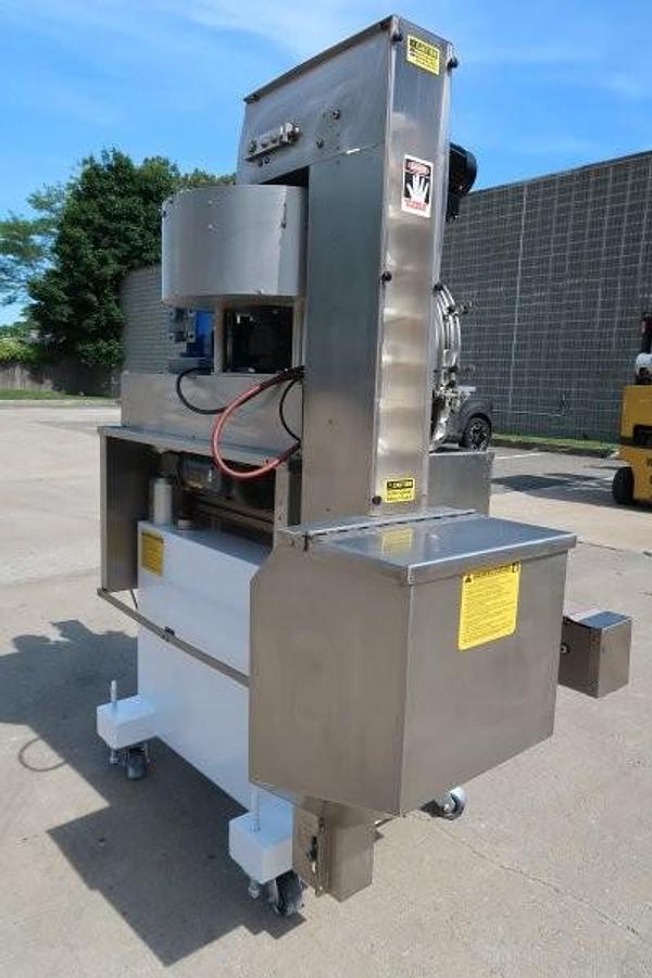 Used Kaps-All A-6 Automatic Screw Capping Machine, 24 In. Bowl Hopper