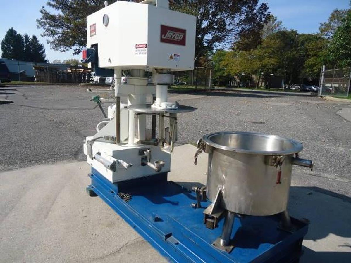 Used Jaygo 10 Gal. Ss Dual Shaft Mixer, Xp Vari