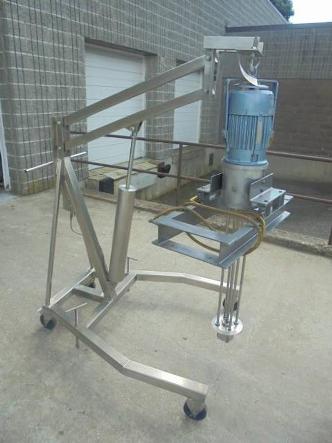 Used Hill 3 HP Homogenizing Mixer, Explosion Proof
