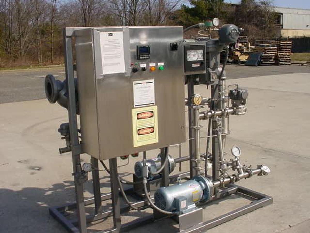 Used Pick C.i.p. Sanitary Heating System With Pumps