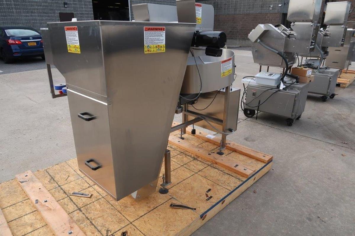 Used Kaps All AU-3S Compact Plastic Bottle Unscrambler, Stainless
