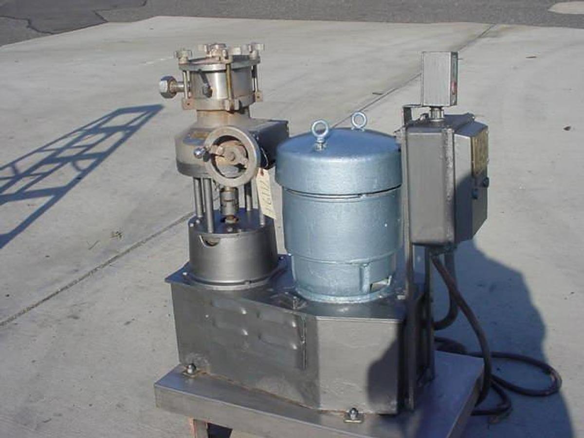 Used Gifford-Wood W-250b Ss High Speed Colloid Mill, 5 Hp