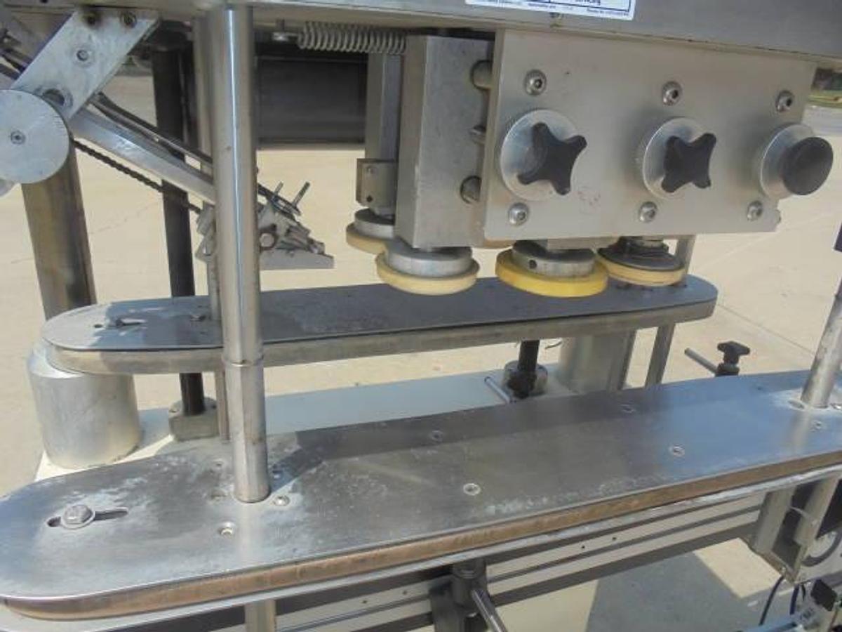 Used KAPS-ALL A6 Six  Spindle Capper, 150 Per Minute