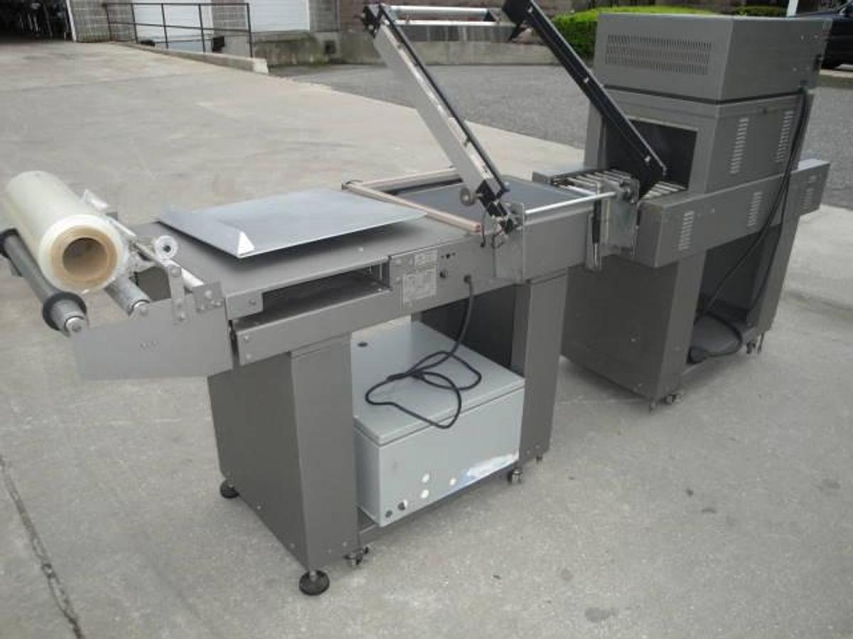 Used Clamco “L” Bar Sealer And Shrink Tunnel, Portable