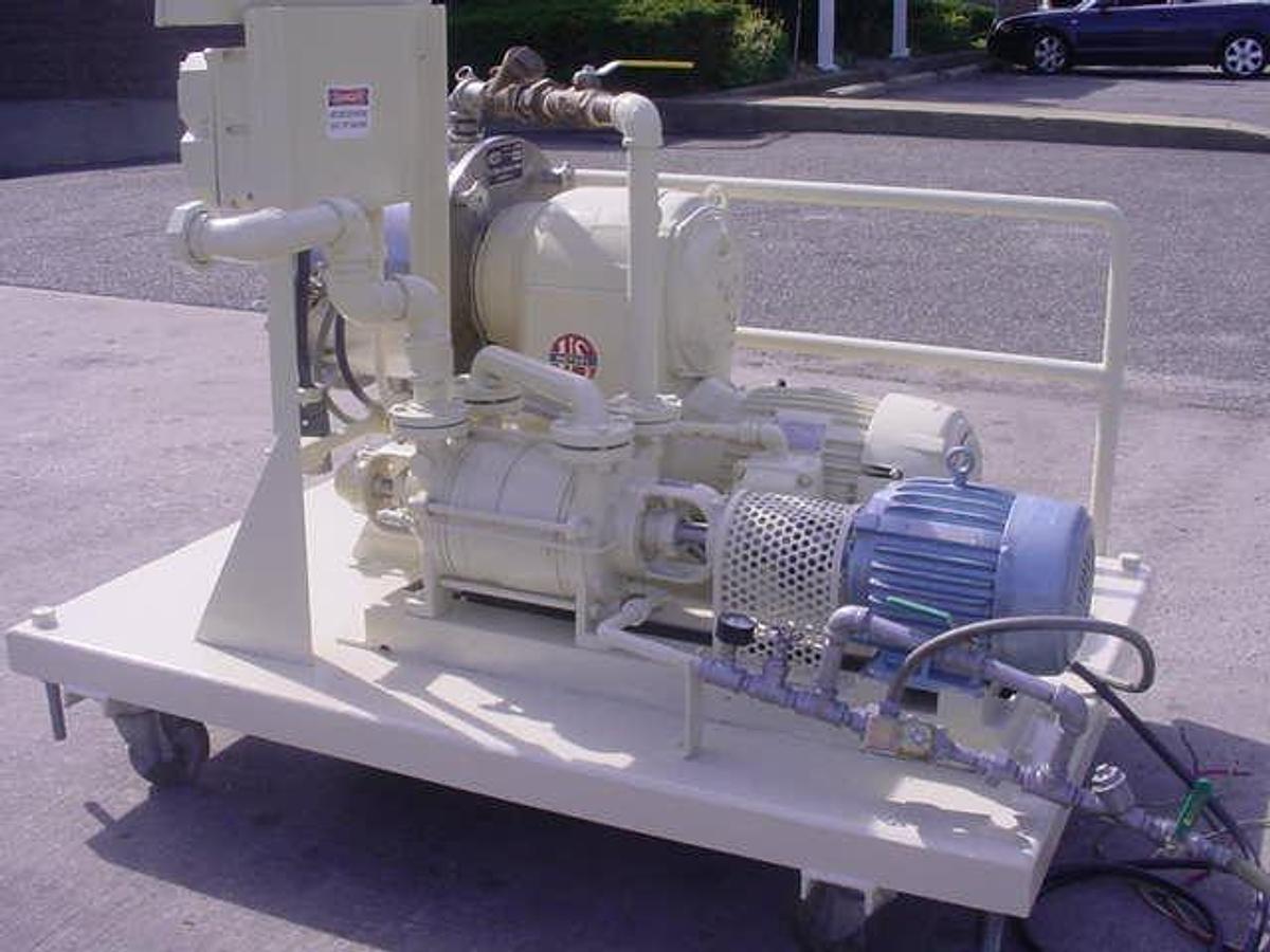 Used Cornell Versator-Dearator, D16 Ss Sanitary, Xp, W-Vacuum Pump