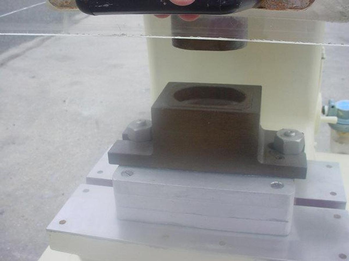 Used Rmt Single Head Soap Bar Press