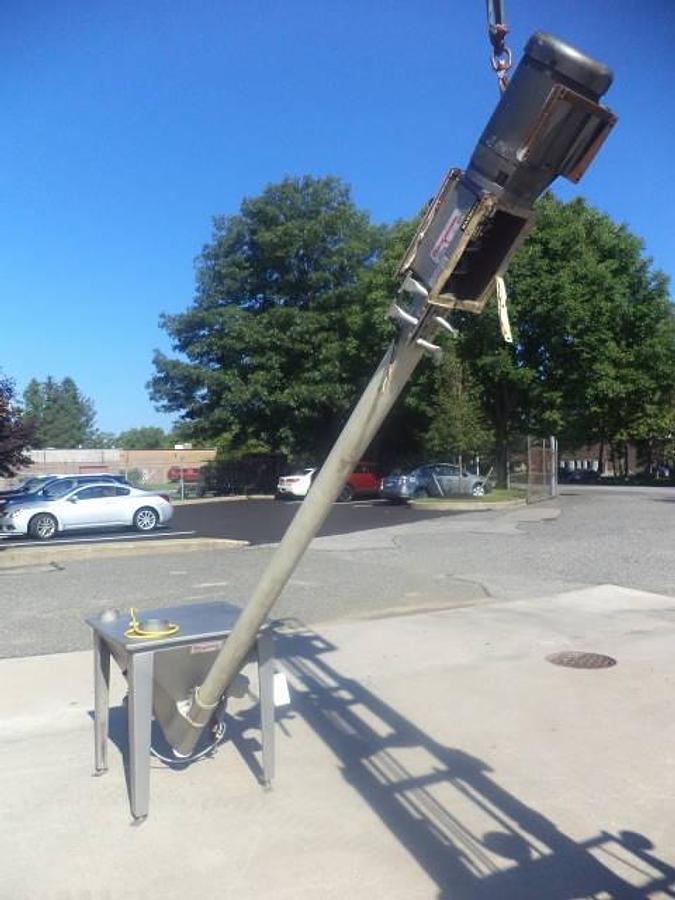 Used Flexicon 4 In. Flexible Screw Conveyor