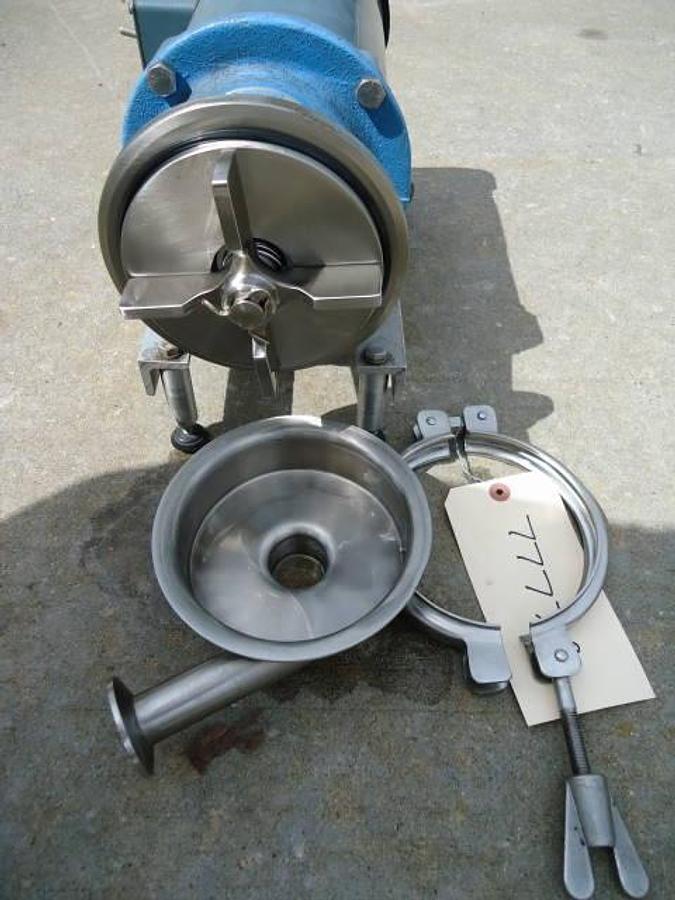 Used Thomsen 1-1/2 In. Stainless Steel Sanitary Centrifugal Pump, Single Phase
