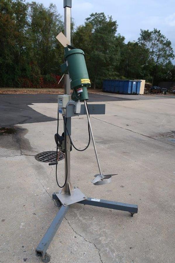 Used Lightnin Variable Speed Clamp-On Mixer, On Portable Stand